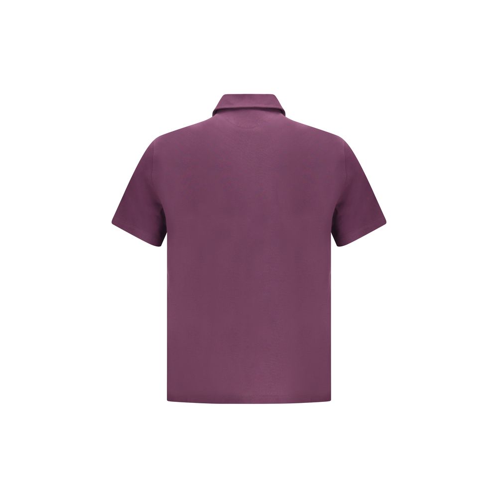 Brunello Cucinelli Multicolor Cotton Polo Men's Shirt