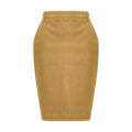 Saint Laurent Beige Denim Women's Skirt