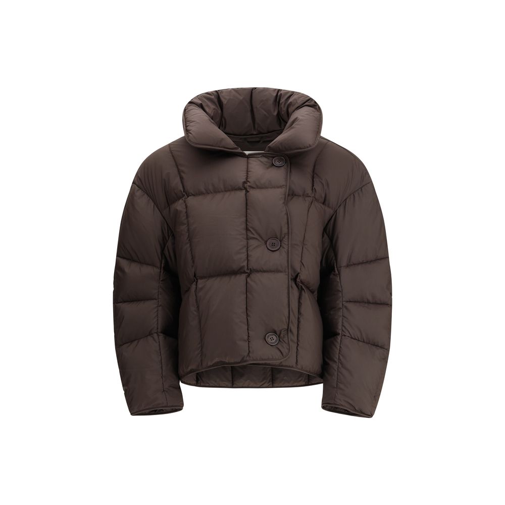 IENKI IENKI Brown Nylon Women's Coat