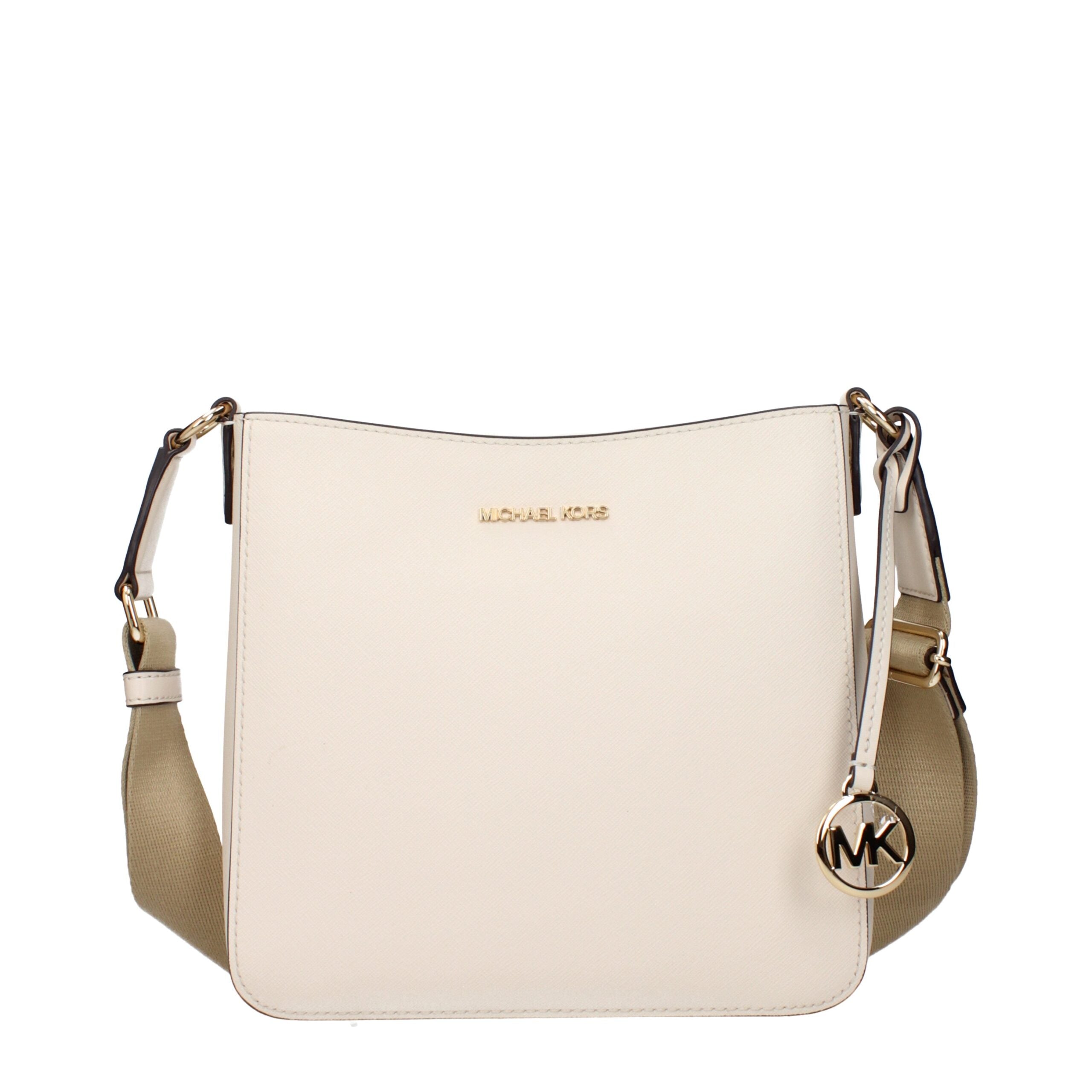 Michael Kors Beige Leather Shoulder Women's Bag