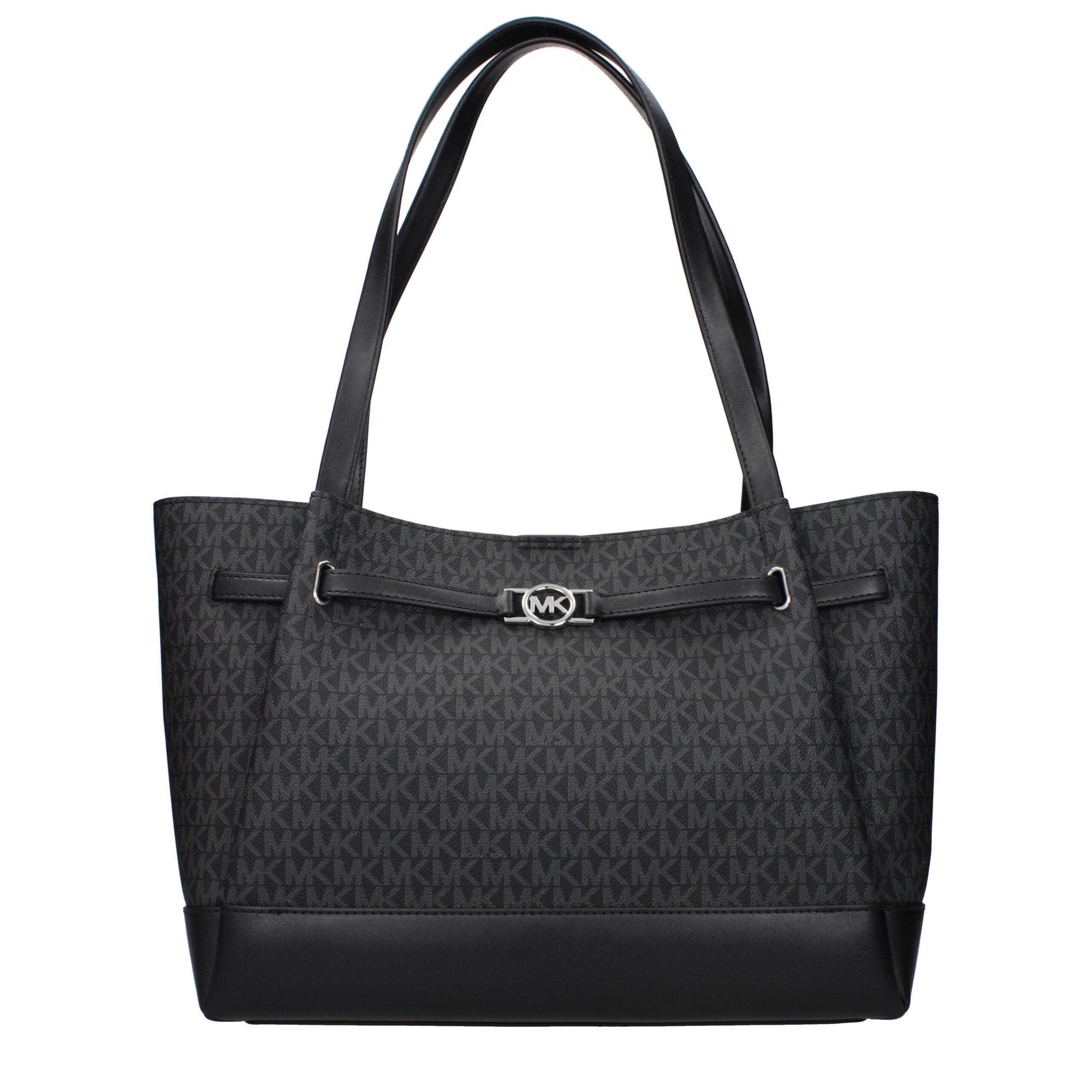 Michael Kors Black Fabric Shoulder Women's Bag