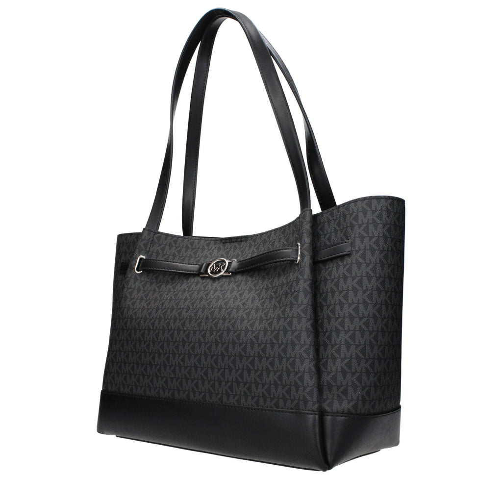 Michael Kors Black Fabric Shoulder Women's Bag