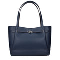 Michael Kors Blue Leather Shoulder Women's Bag