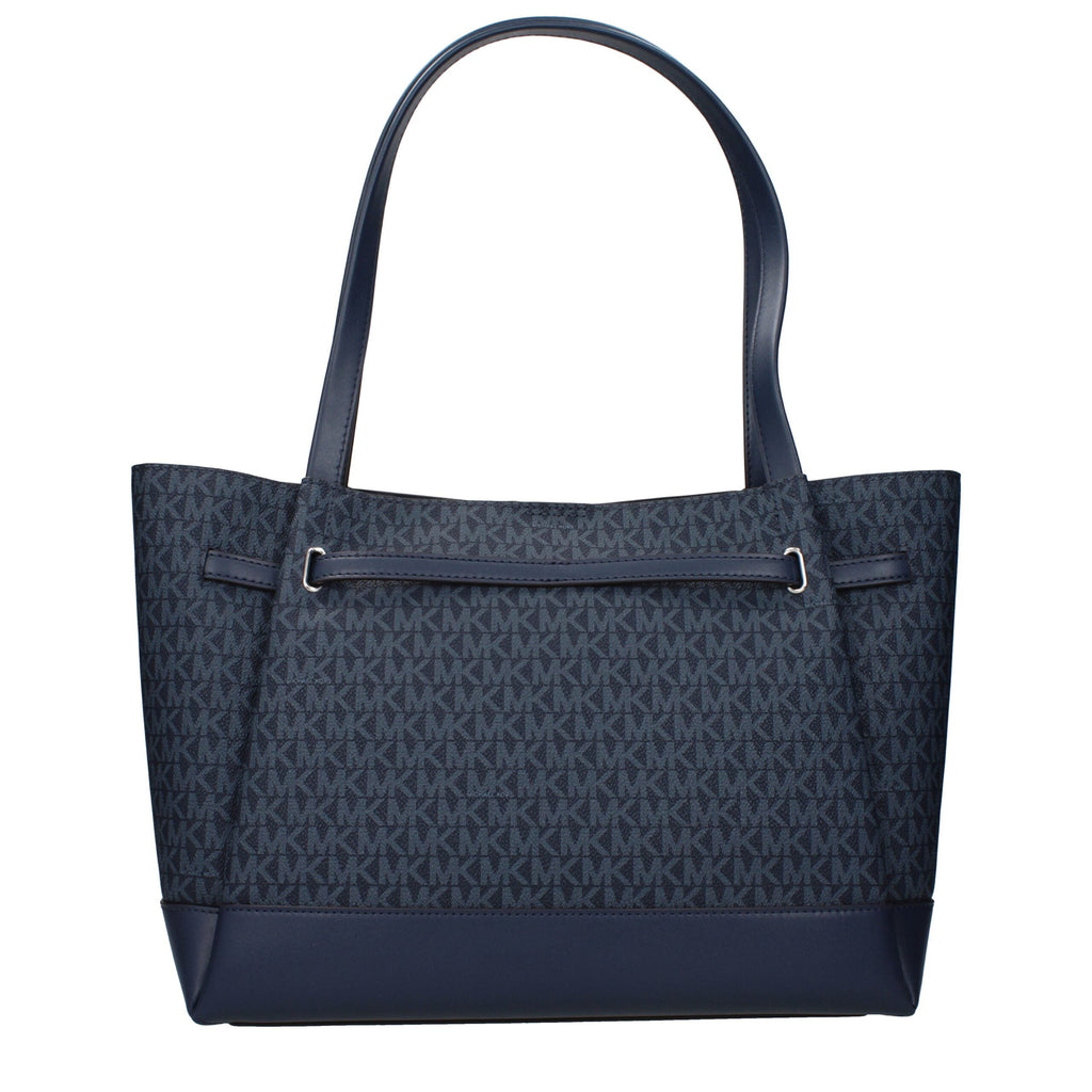 Michael Kors Blue Fabric Shoulder Women's Bag