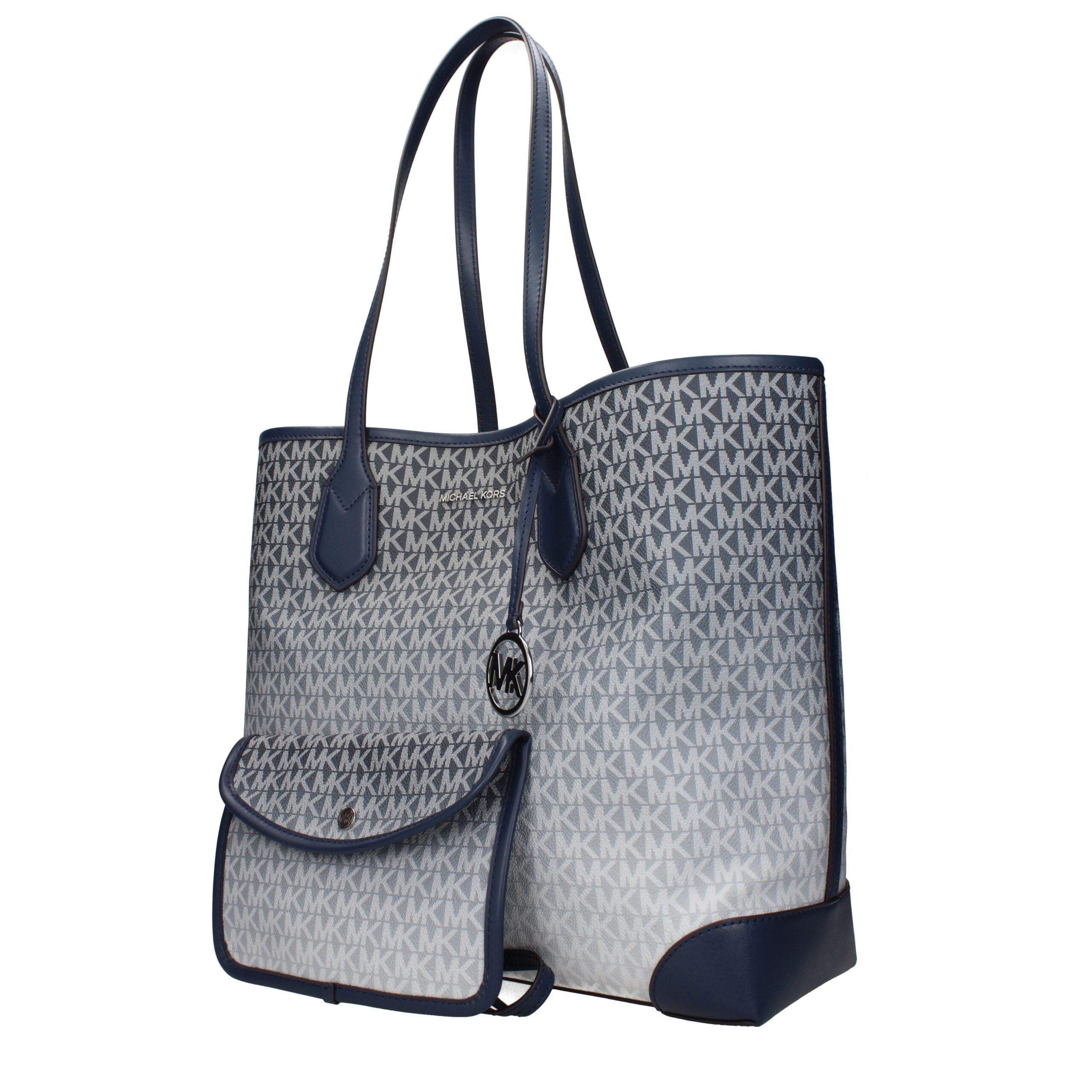 Michael Kors Blue Fabric Shoulder Women's Bag