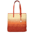 Michael Kors Orange Raffia Shoulder Women's Bag