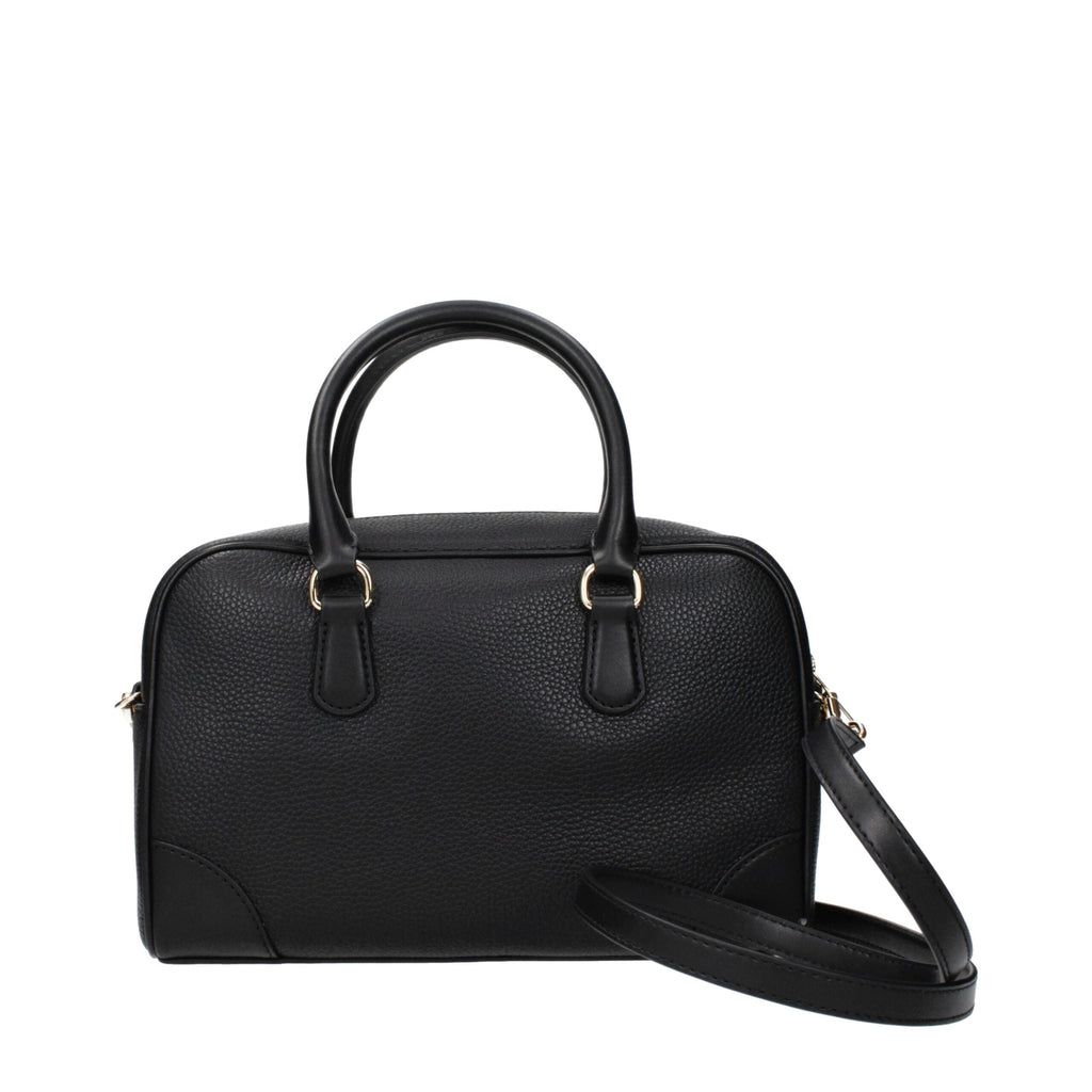 Michael Kors Black Leather Women's Handbag