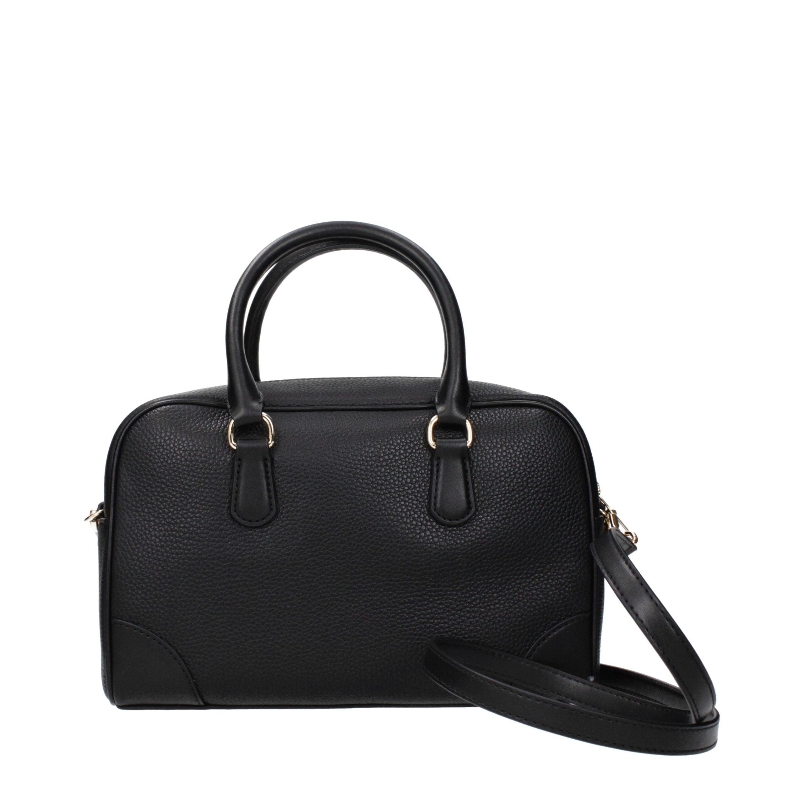 Michael Kors Black Leather Women's Handbag