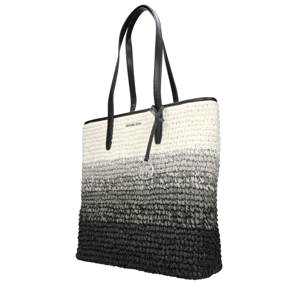 Michael Kors Black Raffia Shoulder Women's Bag