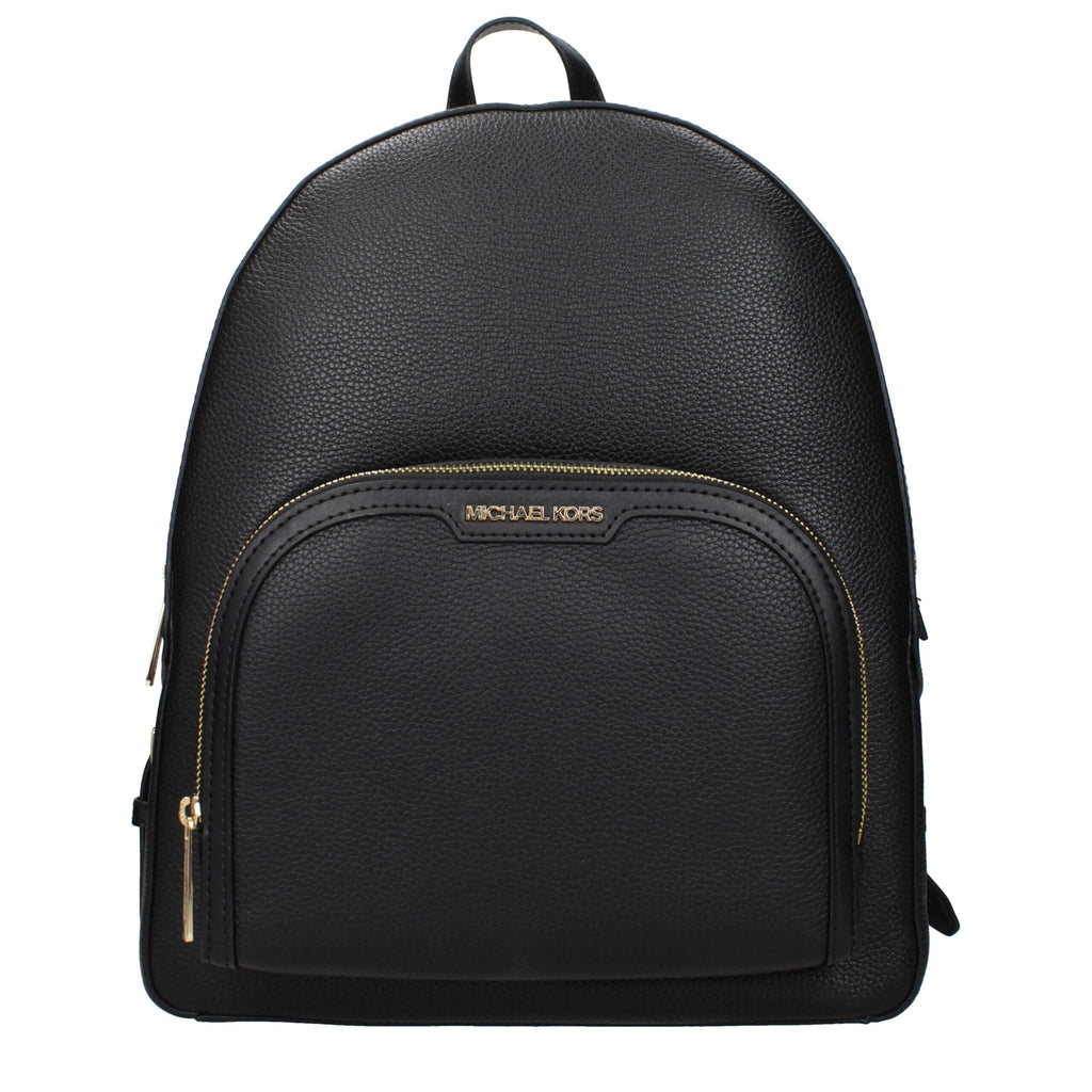 Michael Kors Black Leather Women's Backpack