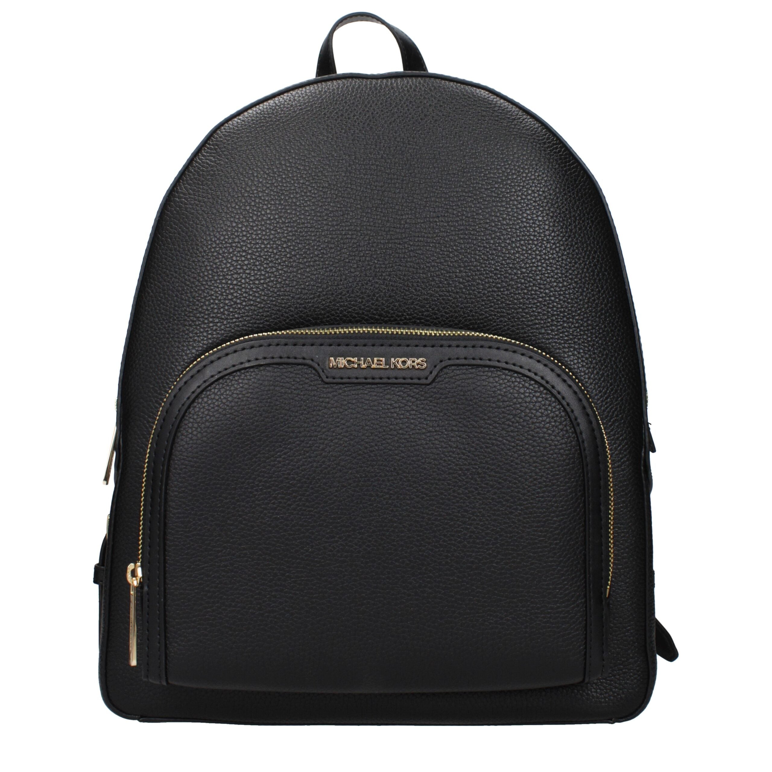 Michael Kors Black Leather Women's Backpack