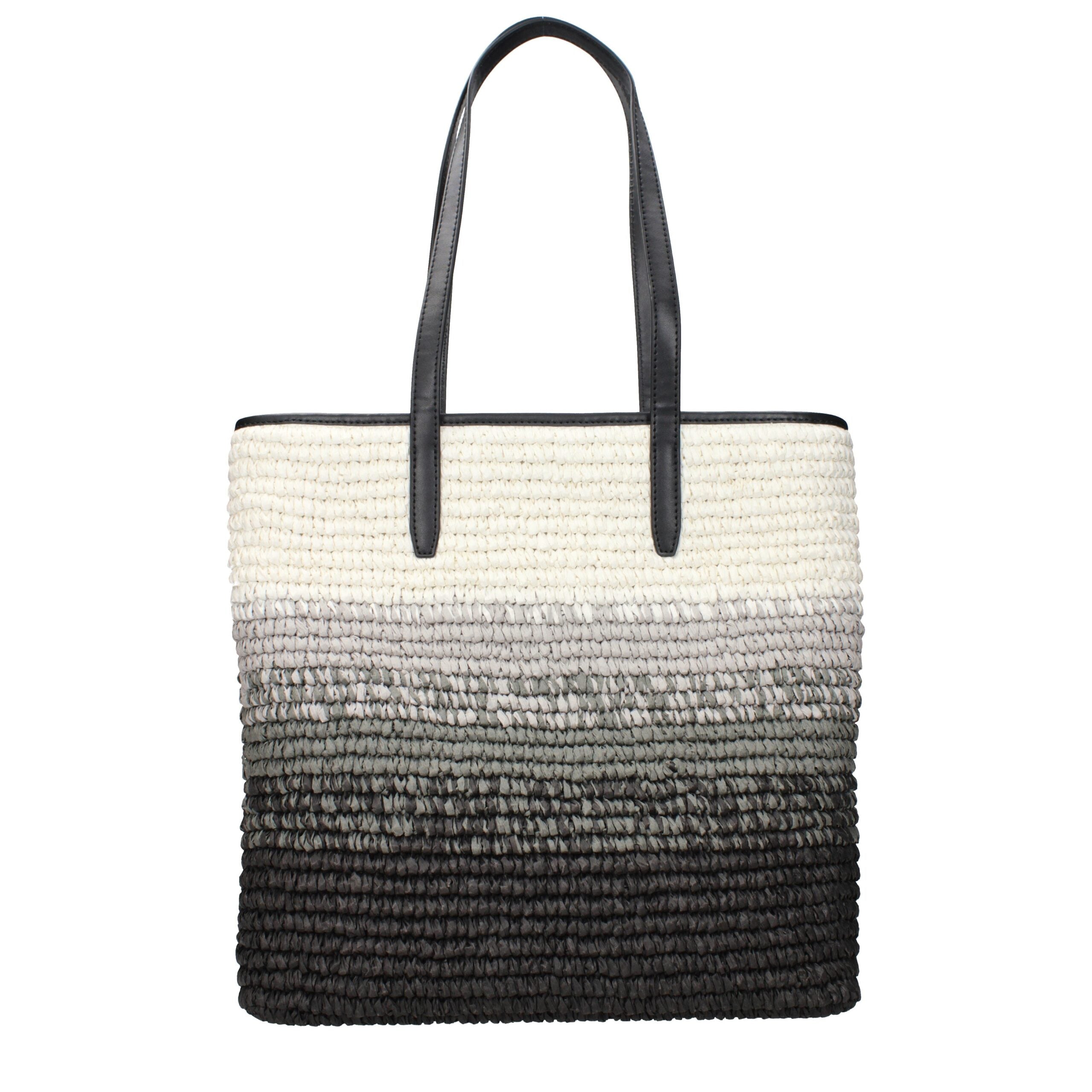 Michael Kors Black Raffia Shoulder Women's Bag