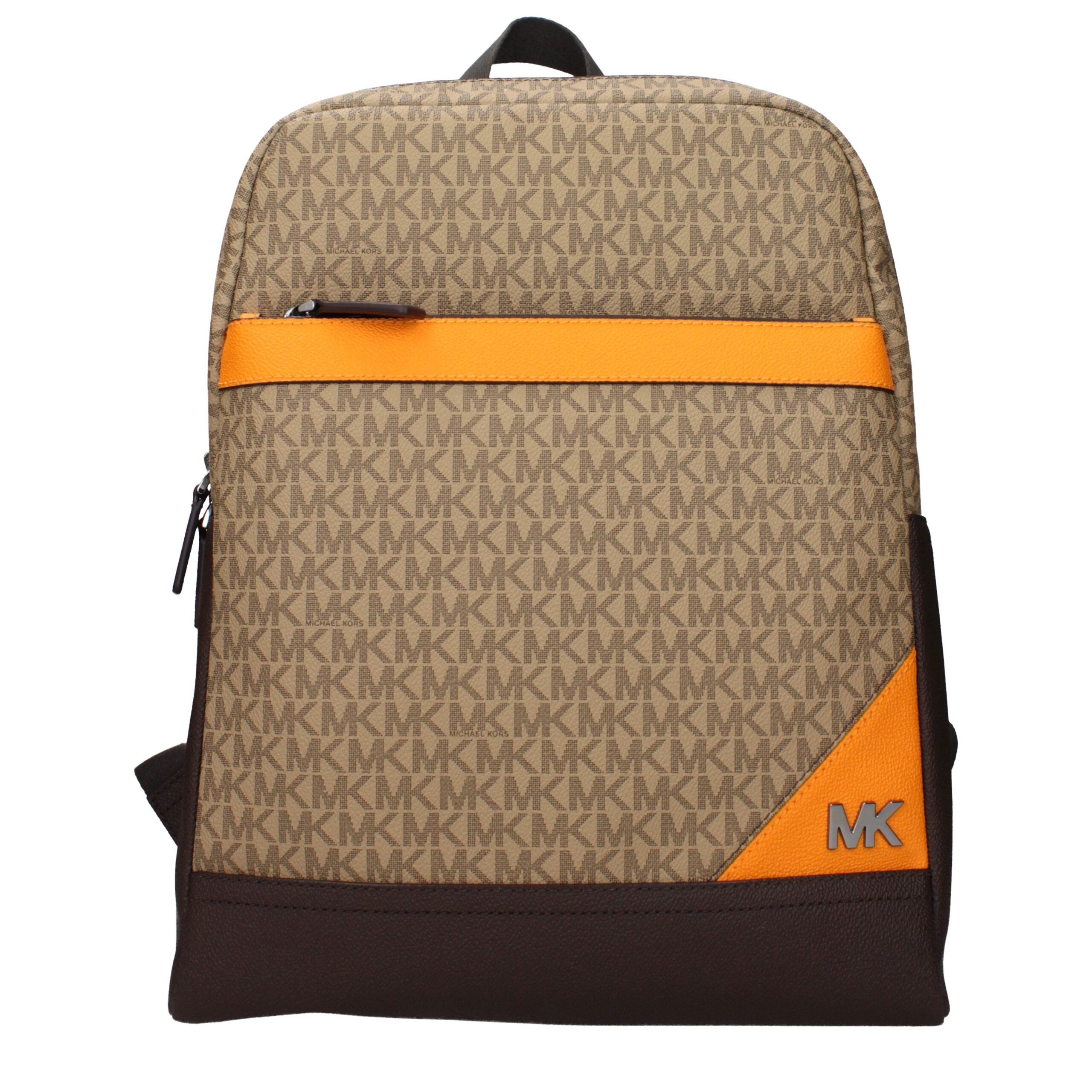 Michael Kors Brown Fabric Men's Backpack