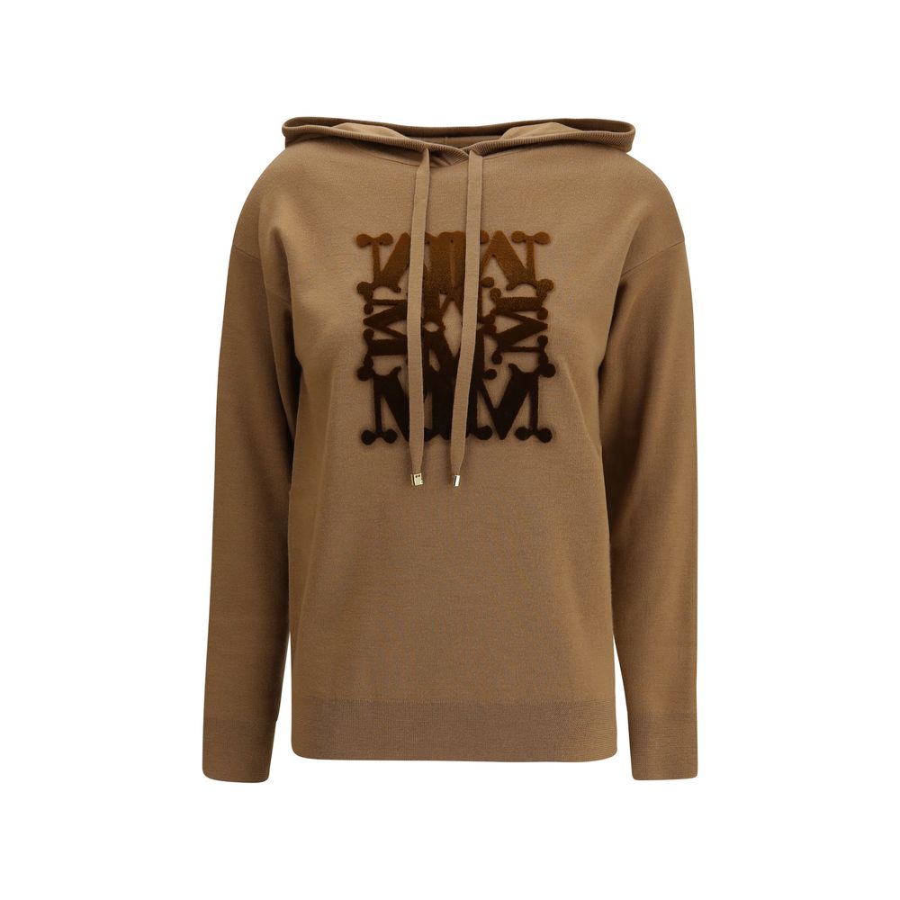 Max Mara Beige Wool Women's Sweatshirt
