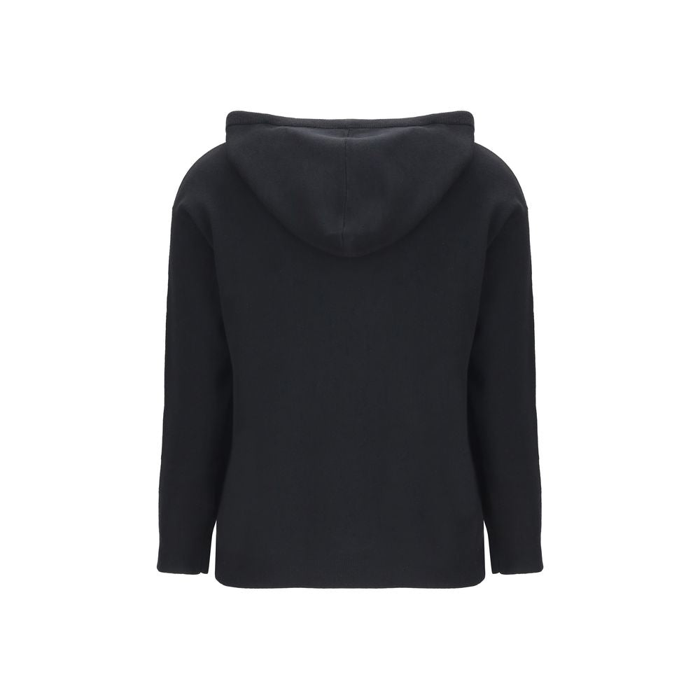 Max Mara Black Wool Women's Sweatshirt
