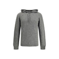 Roberto Collina Gray Cashmere Men's Hoodie