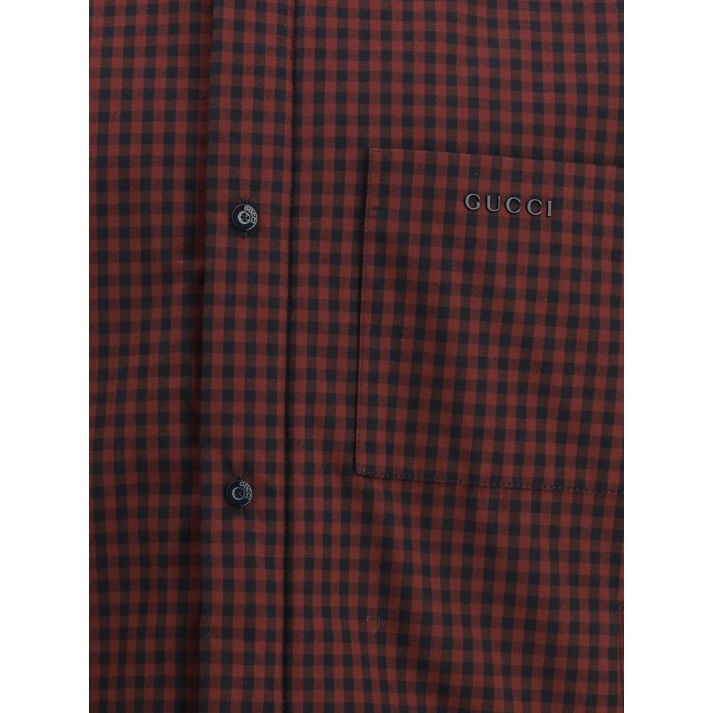Gucci Bordeaux Cotton Men's Clothing