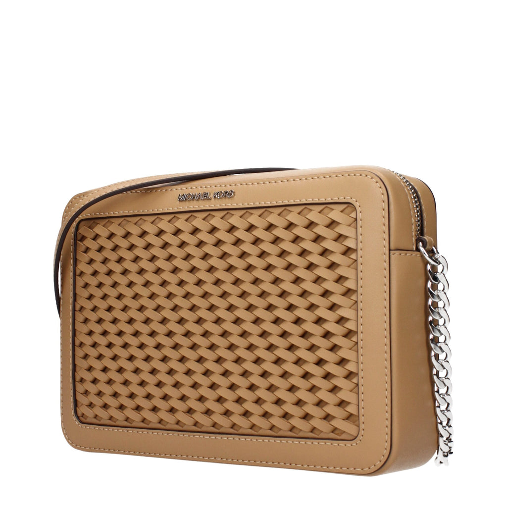 Michael Kors Brown Leather Crossbody Women's Bag