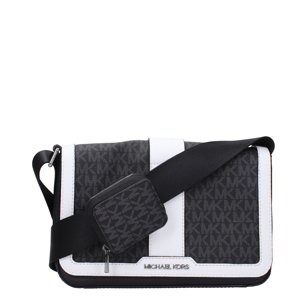 Michael Kors Black Fabric Crossbody Men's Bag