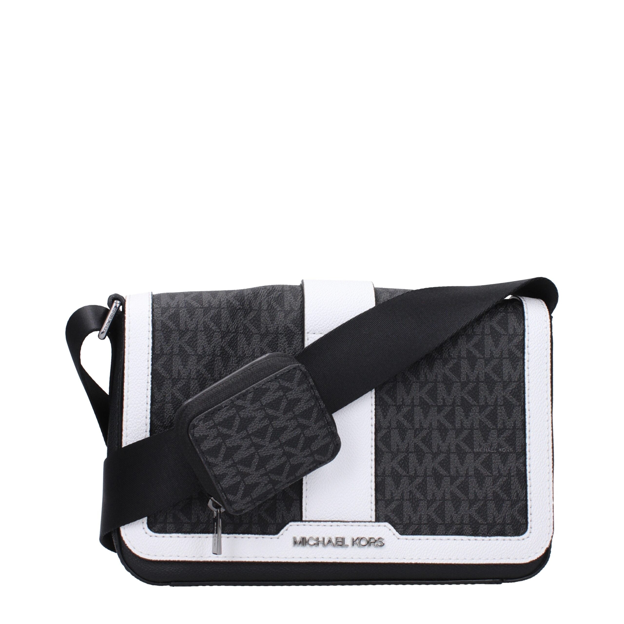 Michael Kors Black Fabric Crossbody Men's Bag