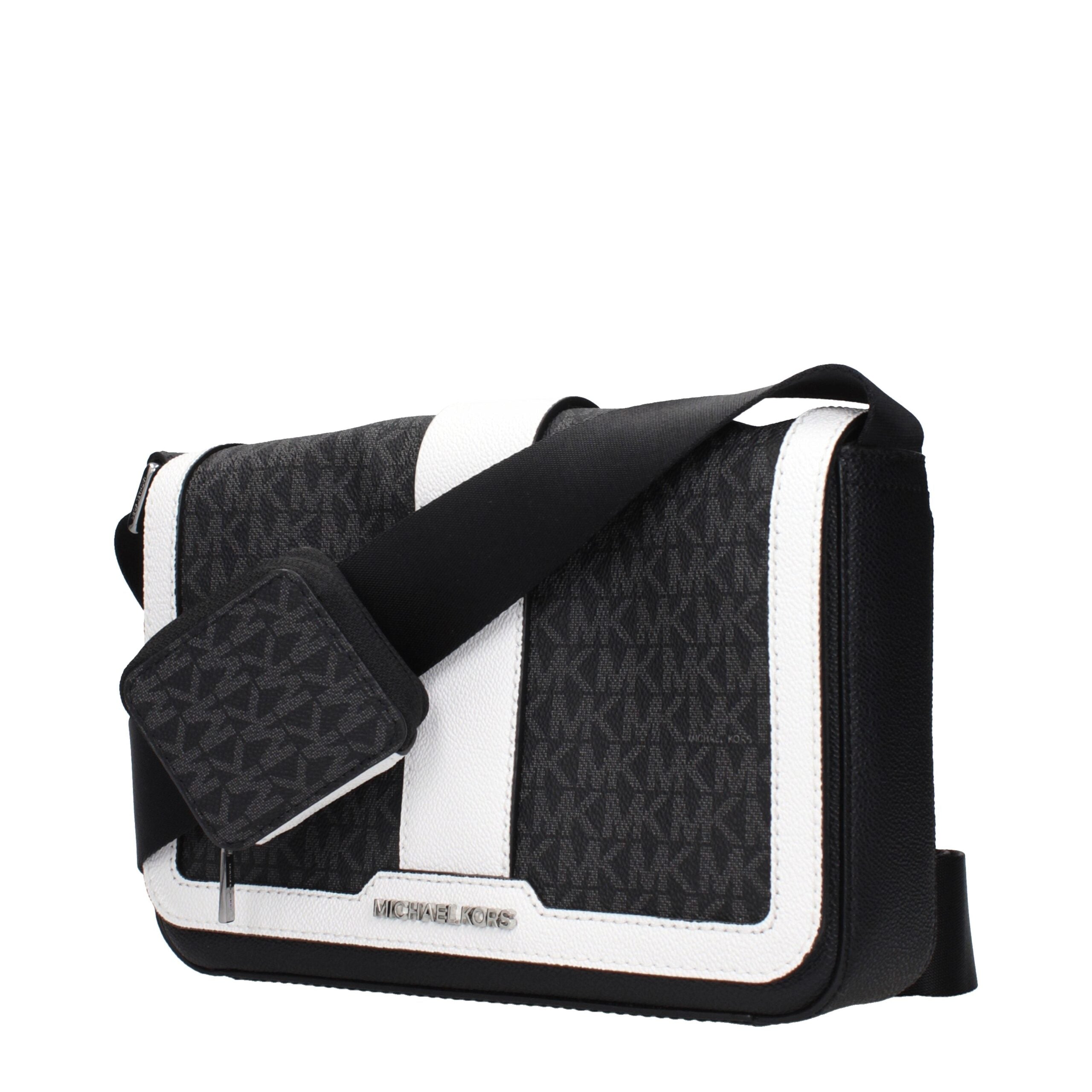 Michael Kors Black Fabric Crossbody Men's Bag