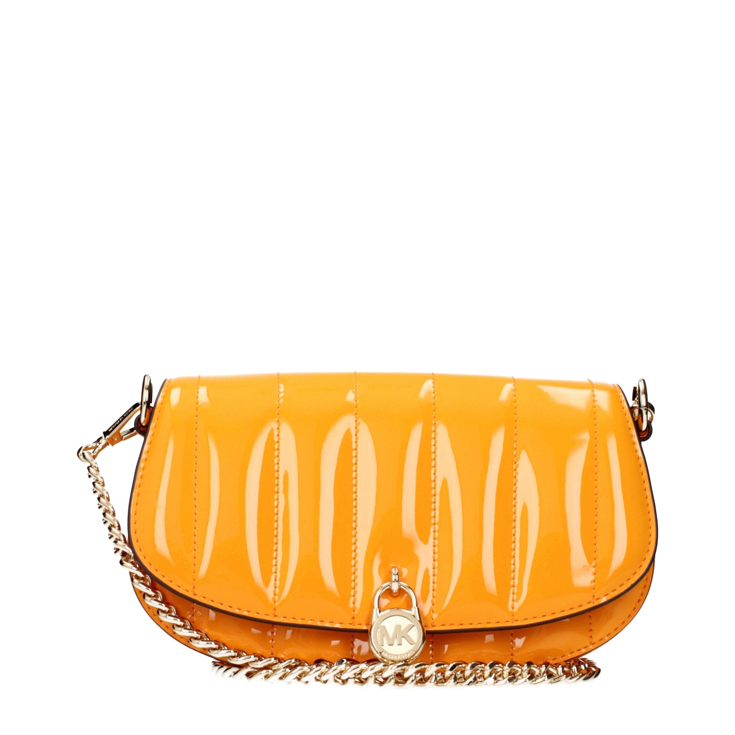 Michael Kors Orange Leather Crossbody Women's Bag