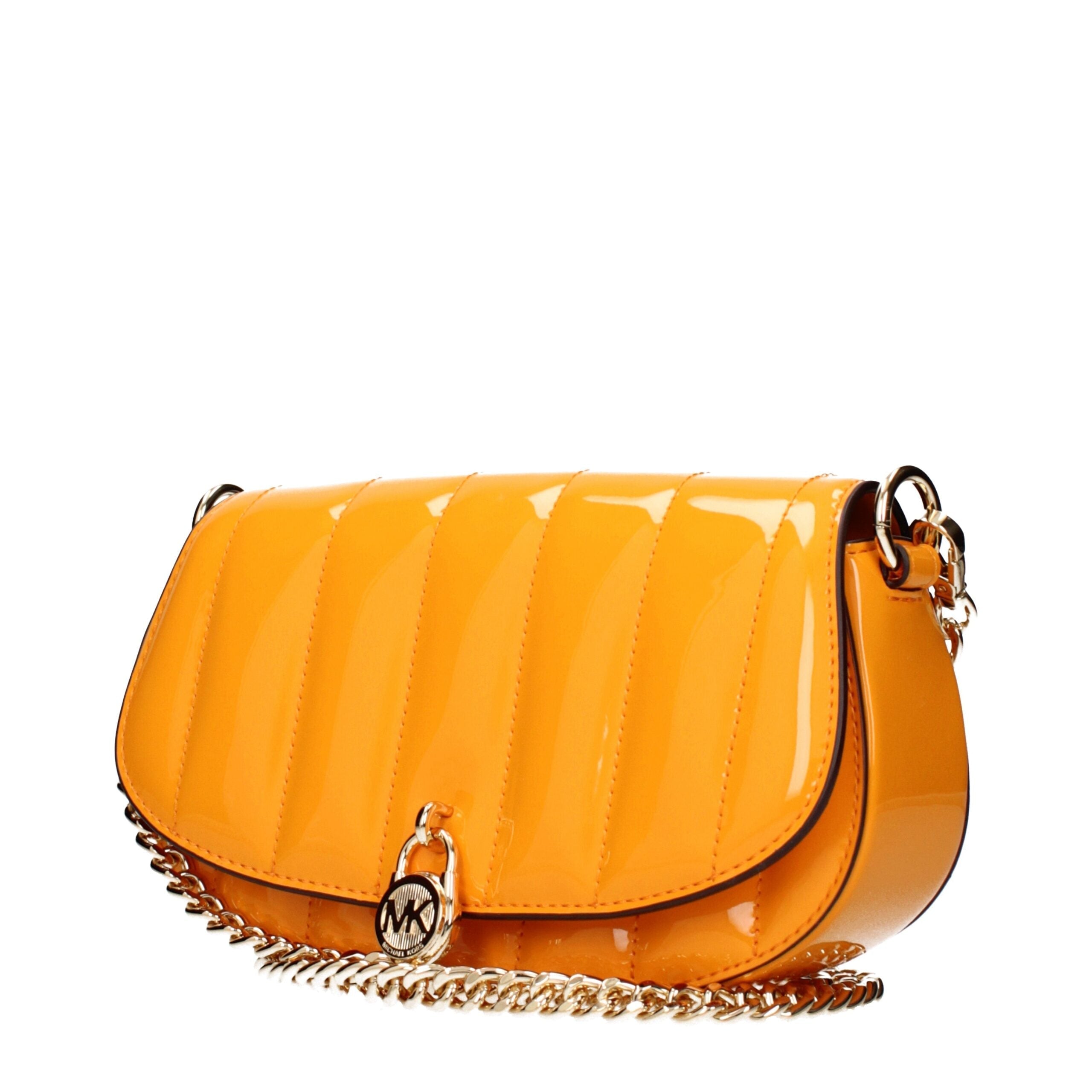 Michael Kors Orange Leather Crossbody Women's Bag