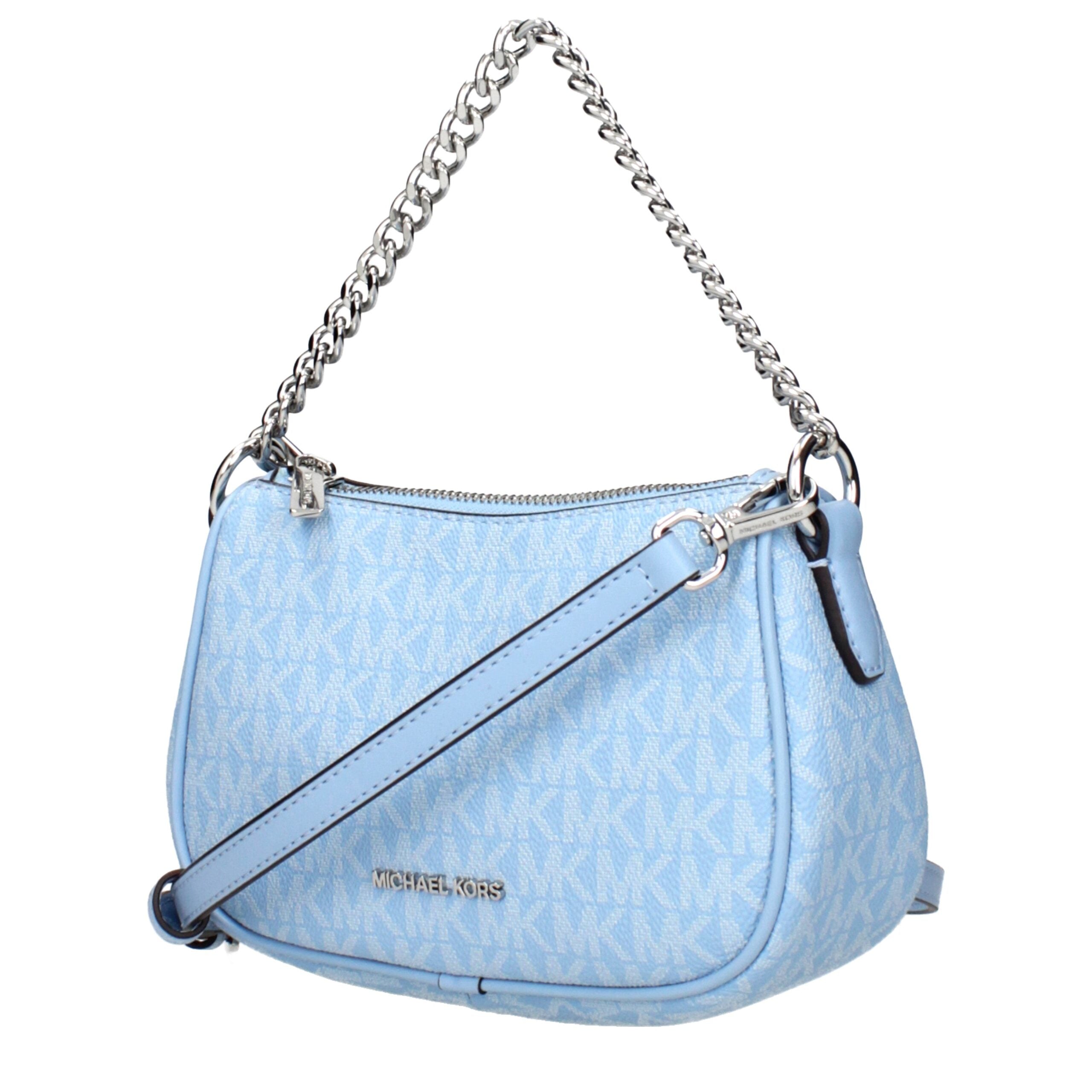 Michael Kors Light Blue Fabric Women's Handbag