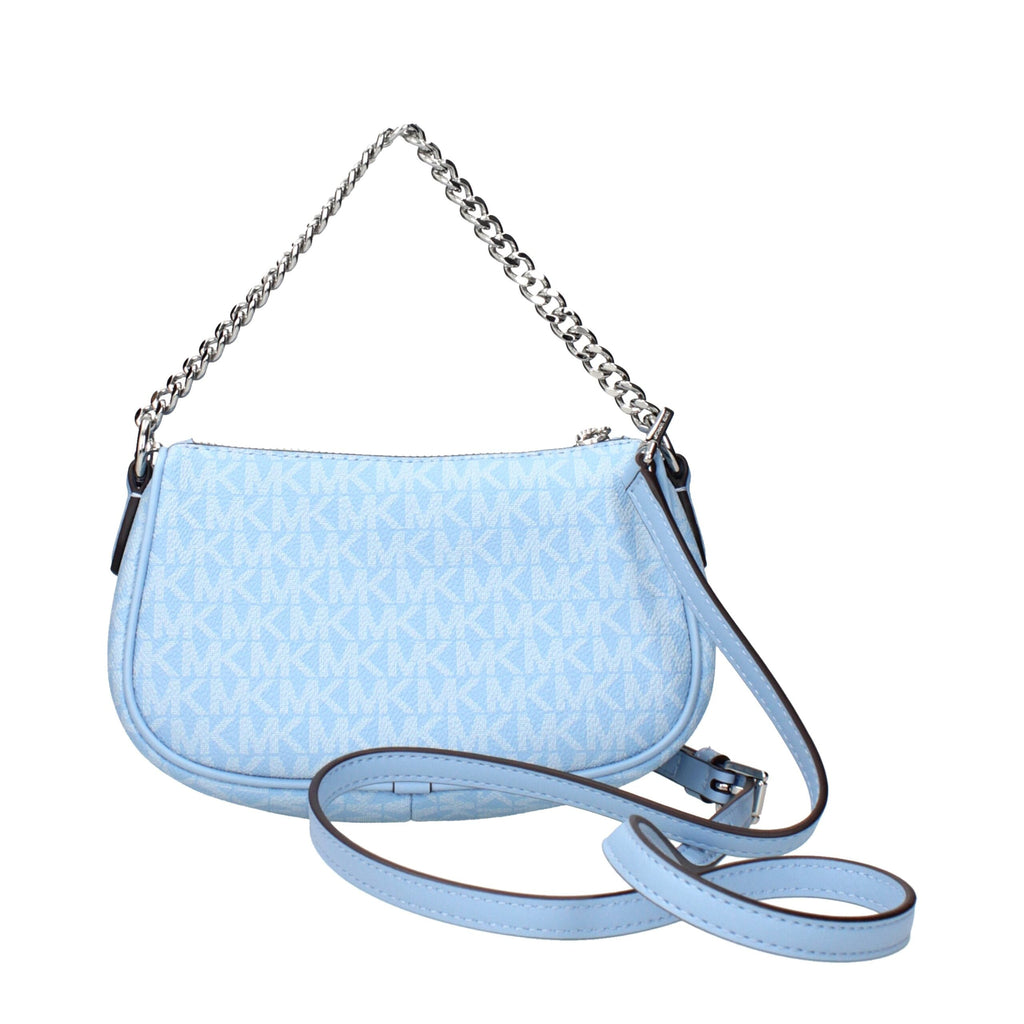 Michael Kors Light Blue Fabric Women's Handbag