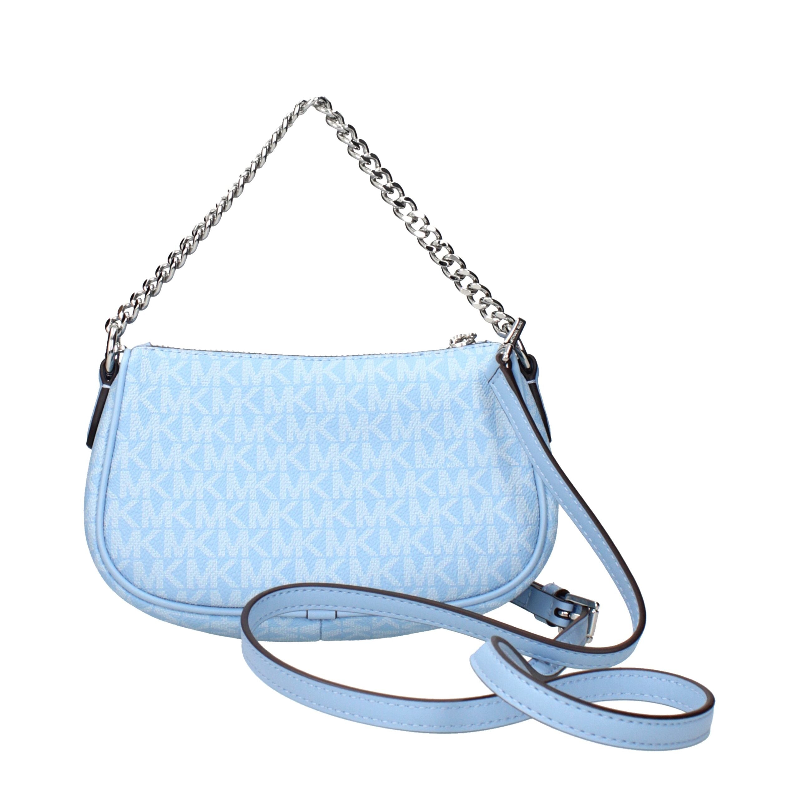 Michael Kors Light Blue Fabric Women's Handbag
