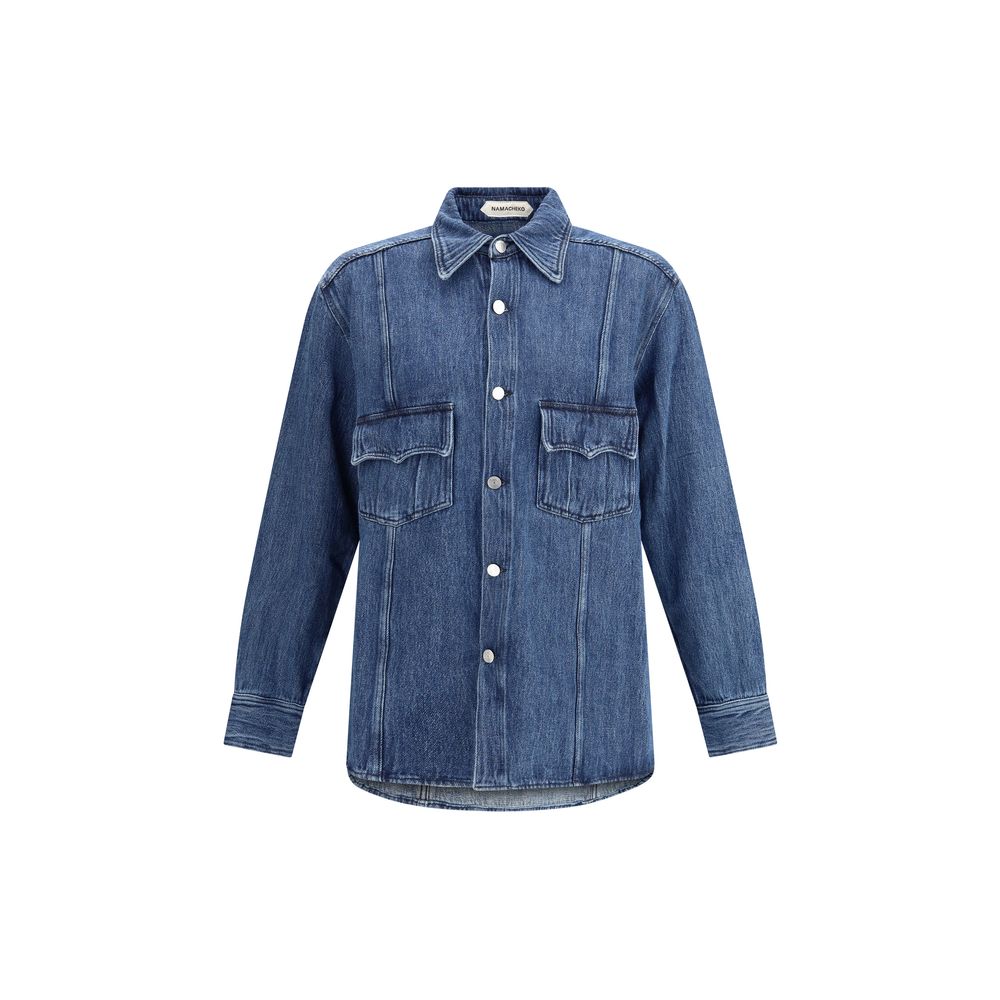 Namacheko Blue Denim Men's Shirt