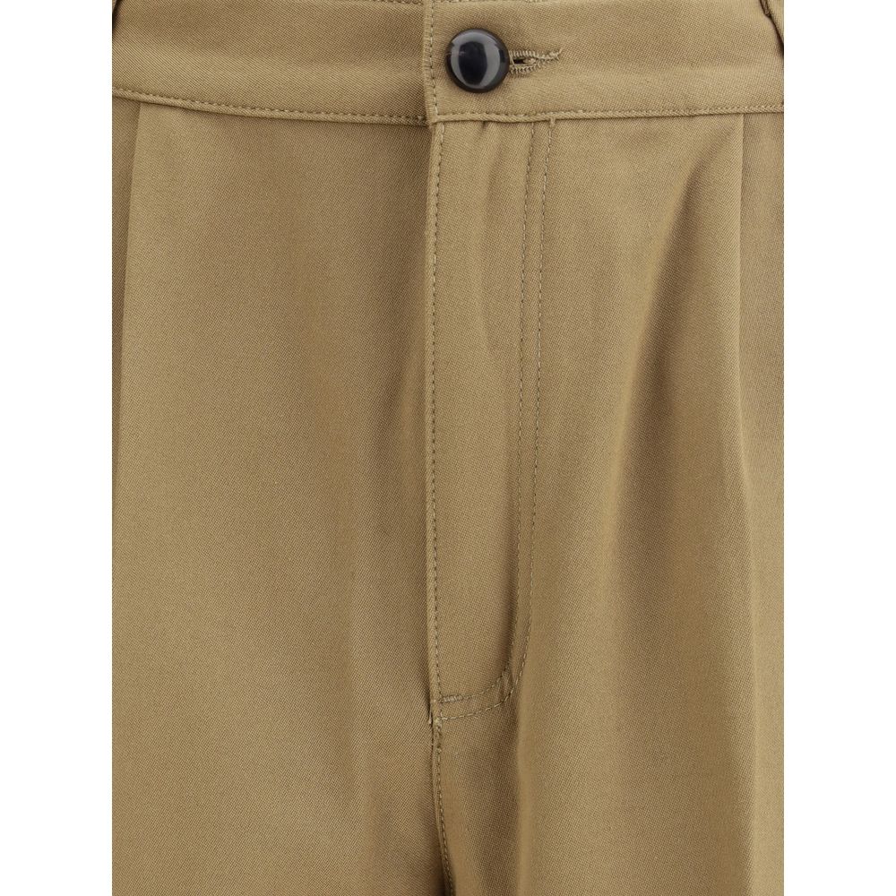 Namacheko Beige Cotton Casual Men's Pants