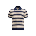 Prada Multicolor Cotton Polo Men's Shirt