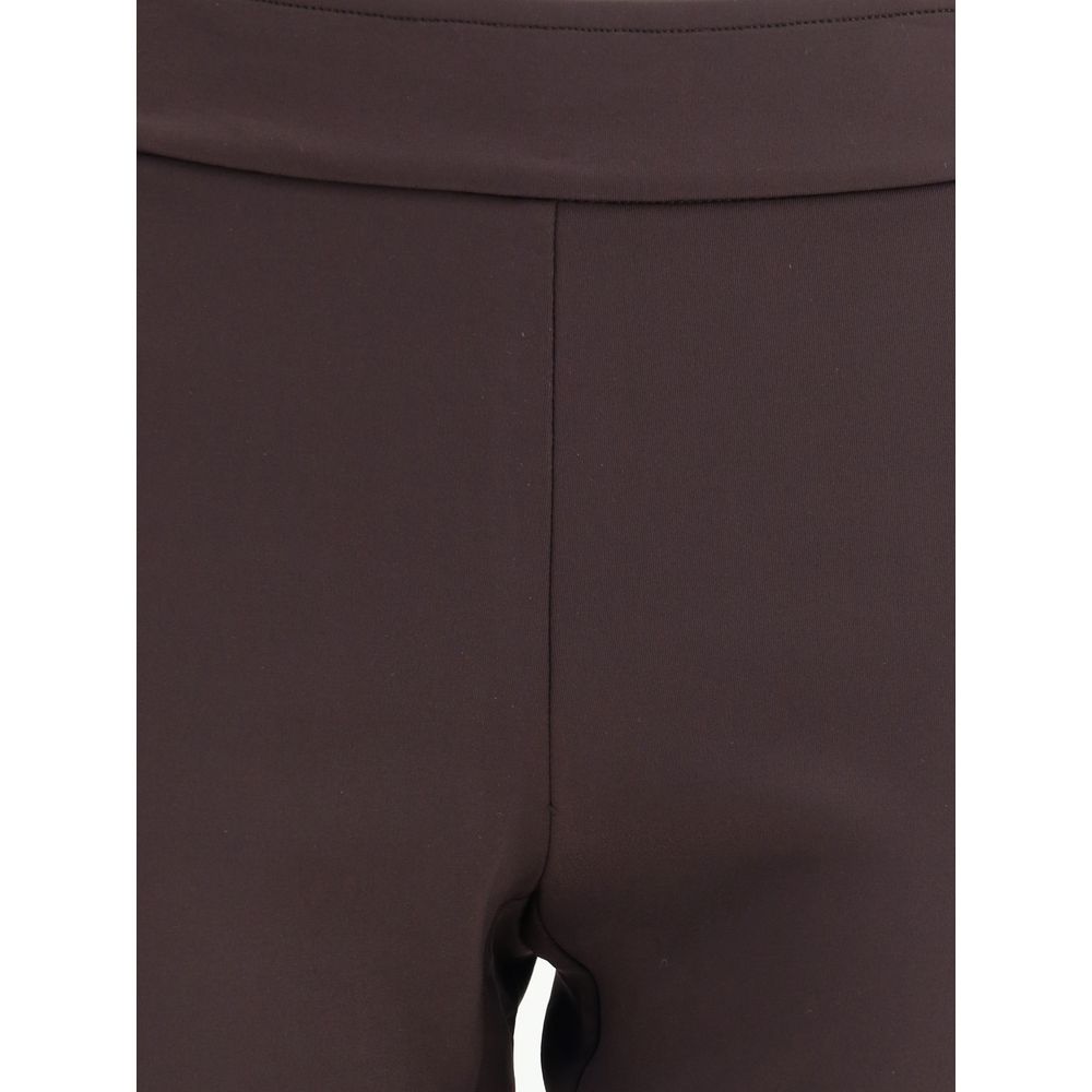 Avenue Montaigne Brown Polyamide Women's Pants