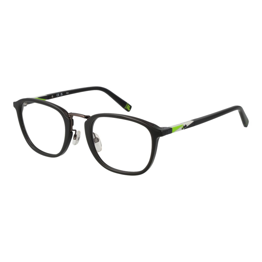Fila Gray Plastic Glasses  (Frames)