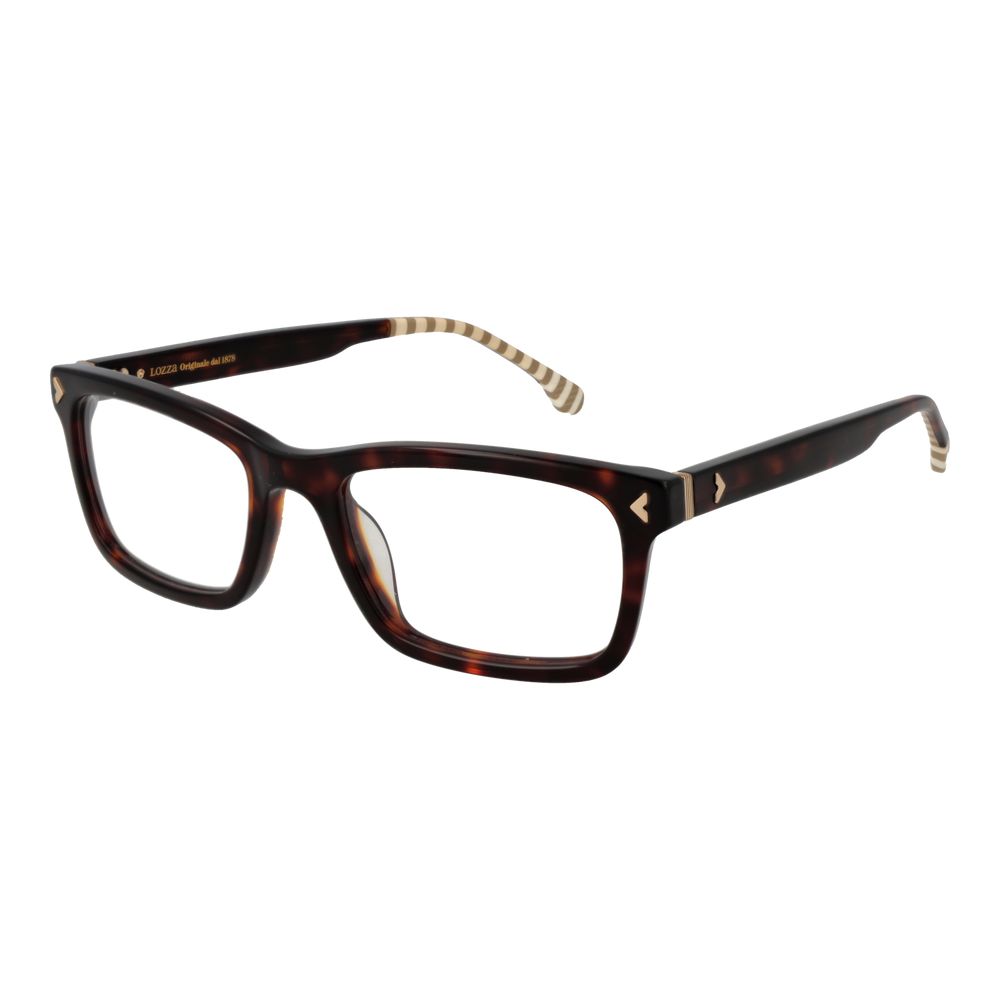 Lozza Brown Cellulose Acetate Glasses Men's (Frames)
