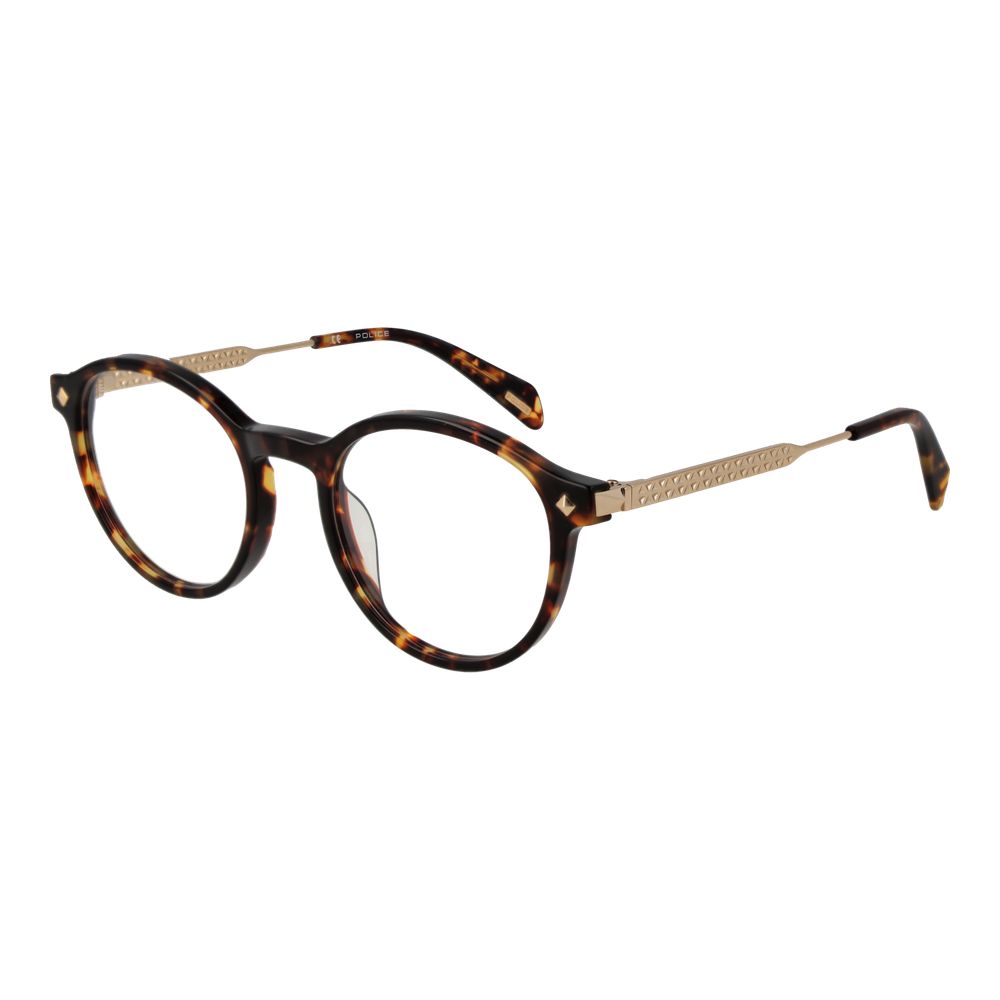 Police Brown Metal Glasses Women's (Frames)