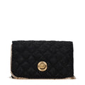 Versace Black Fabric Clutch Women's Bag