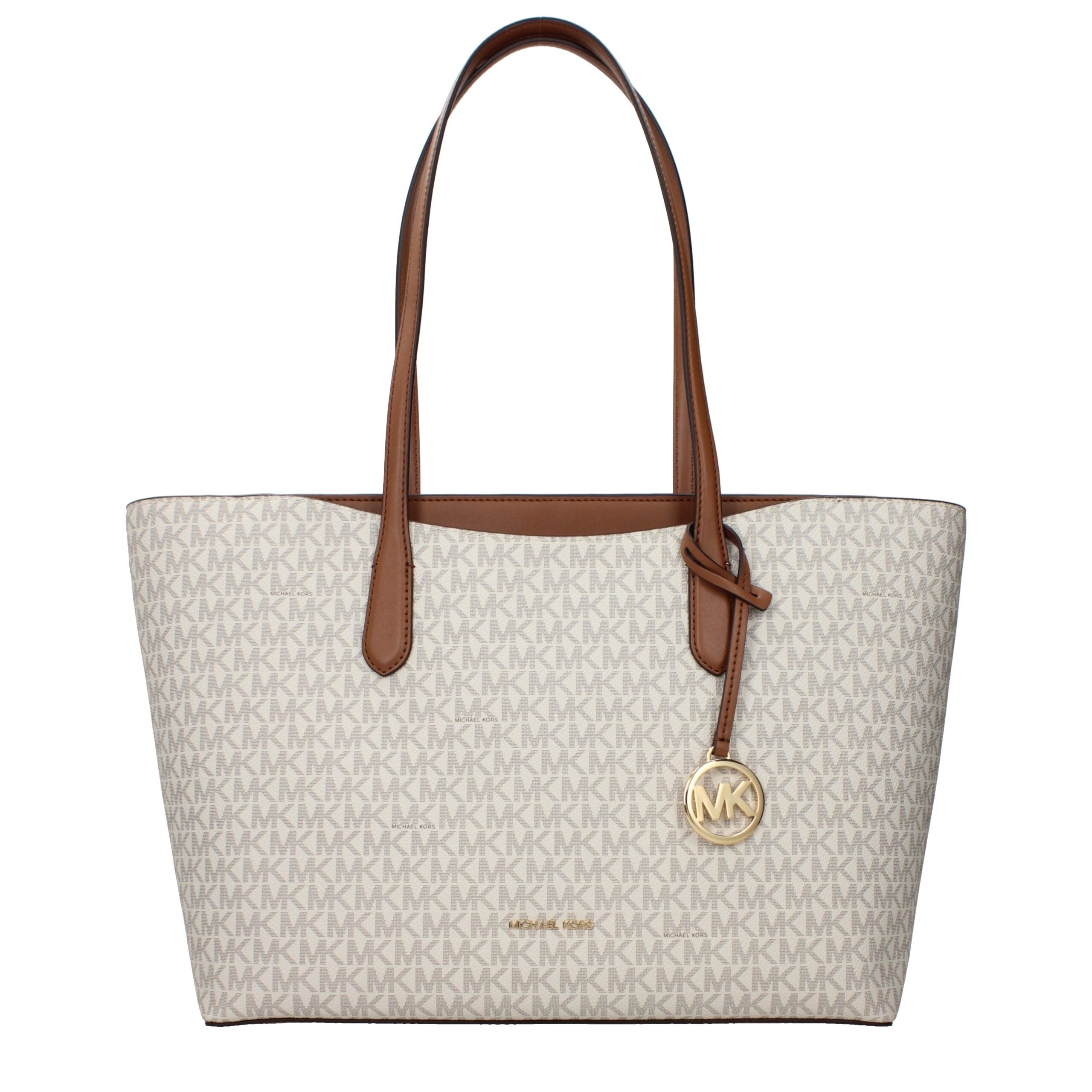 Michael Kors Beige Fabric Shoulder Women's Bag