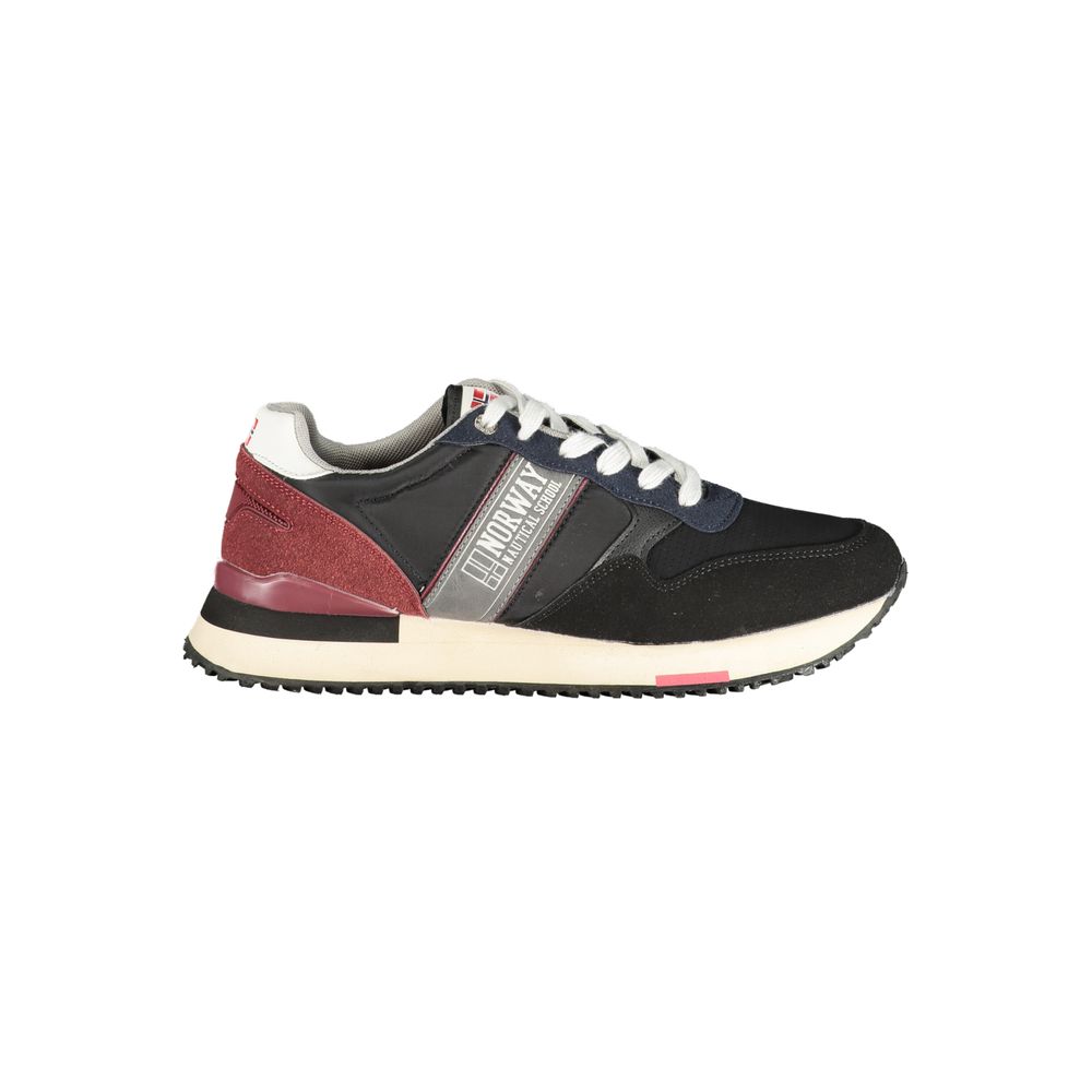 Norway 1963 Black Polyester Men Men's Sneaker