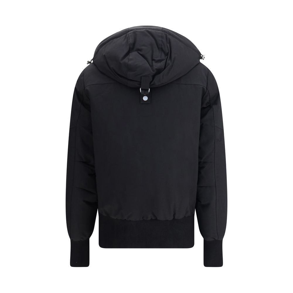 Moose Knuckles Black Cotton Women's Clothing