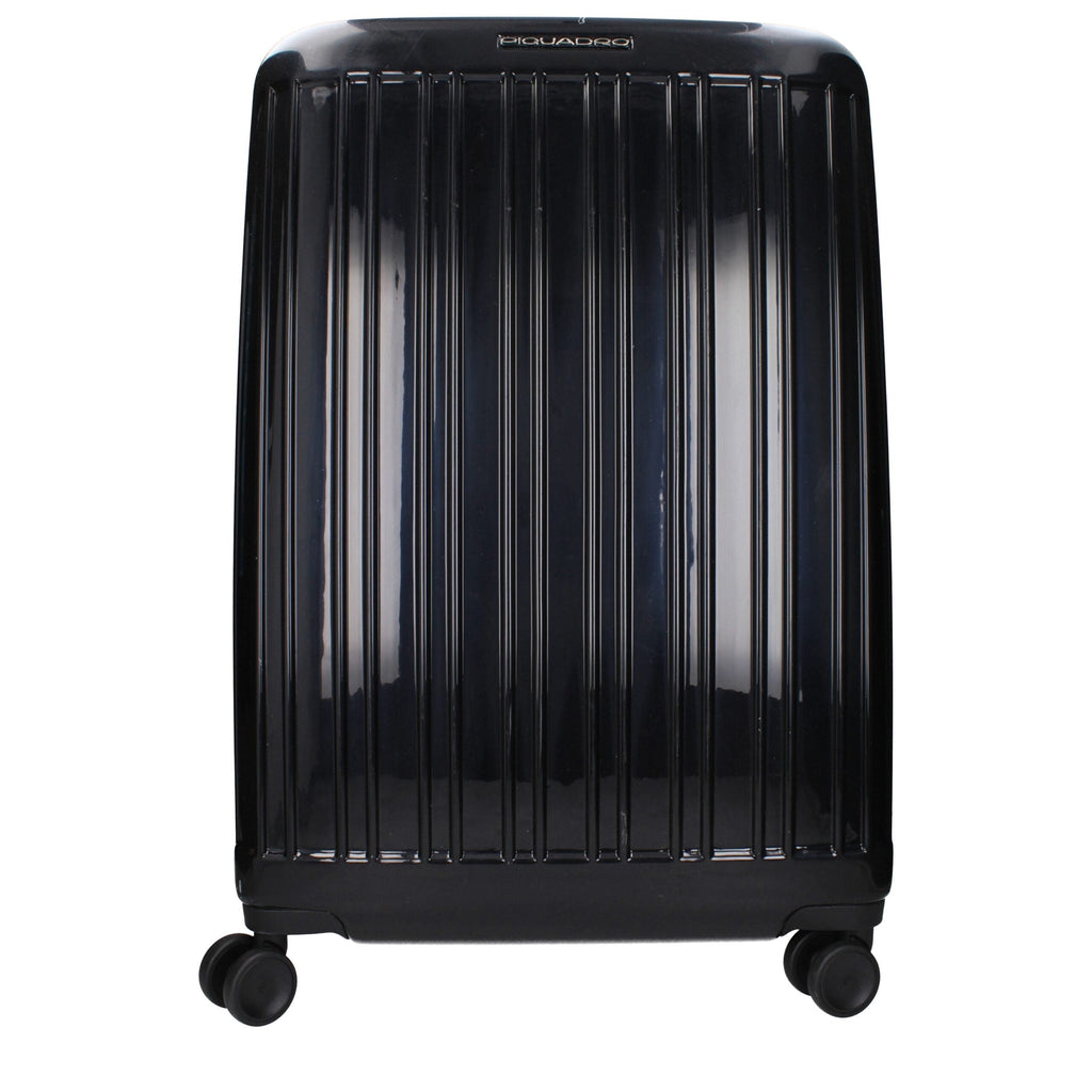 Piquadro Black Polycarbonate Luggage And Men's Travel