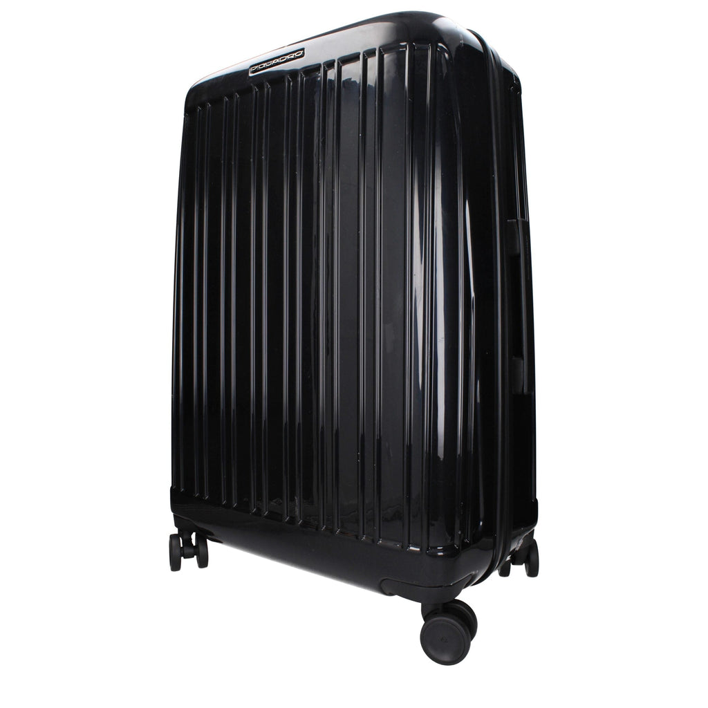 Piquadro Black Polycarbonate Luggage And Men's Travel