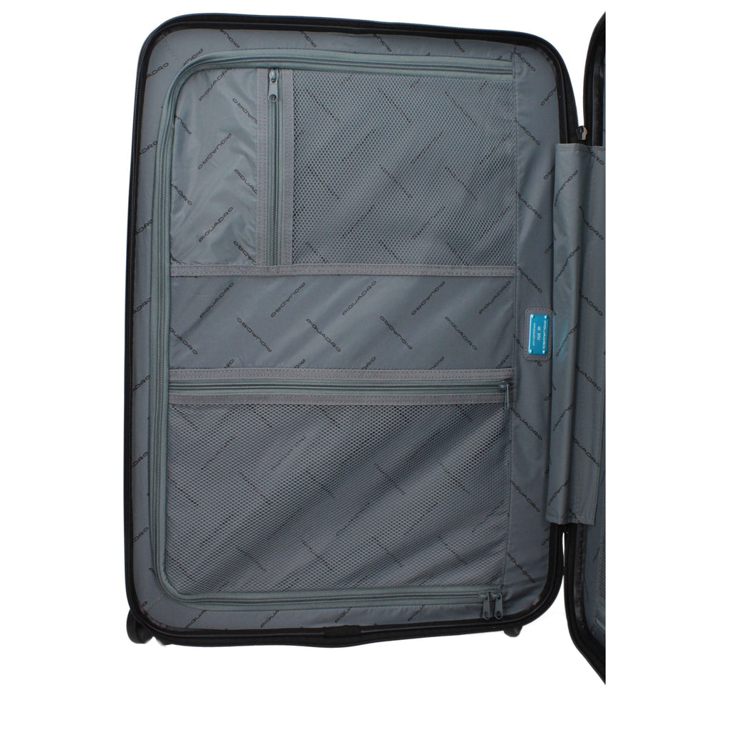 Piquadro Black Polycarbonate Luggage And Men's Travel