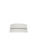 Brunello Cucinelli White Polyester Cap (Baseball Women's Hat)