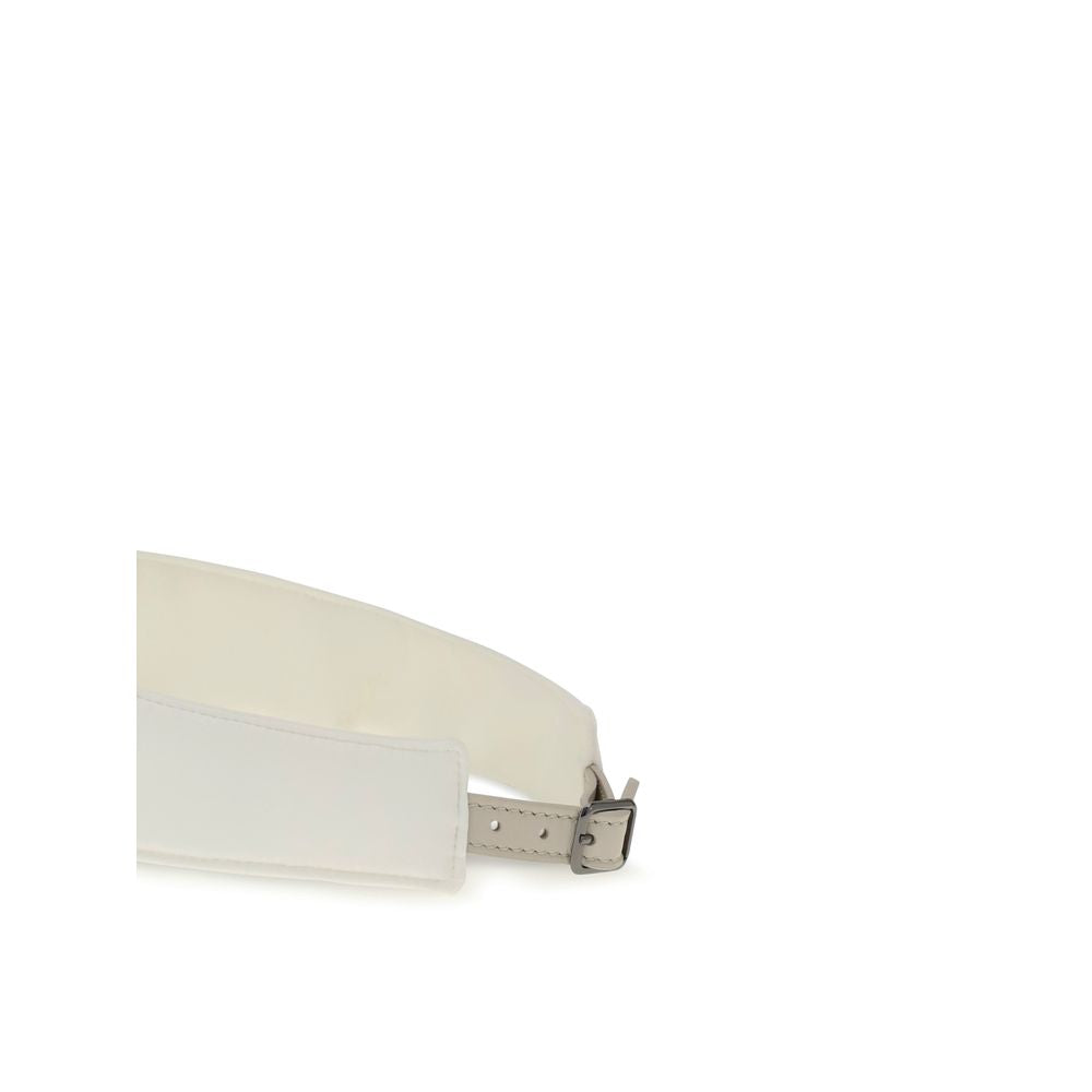 Brunello Cucinelli White Polyester Cap (Baseball Women's Hat)