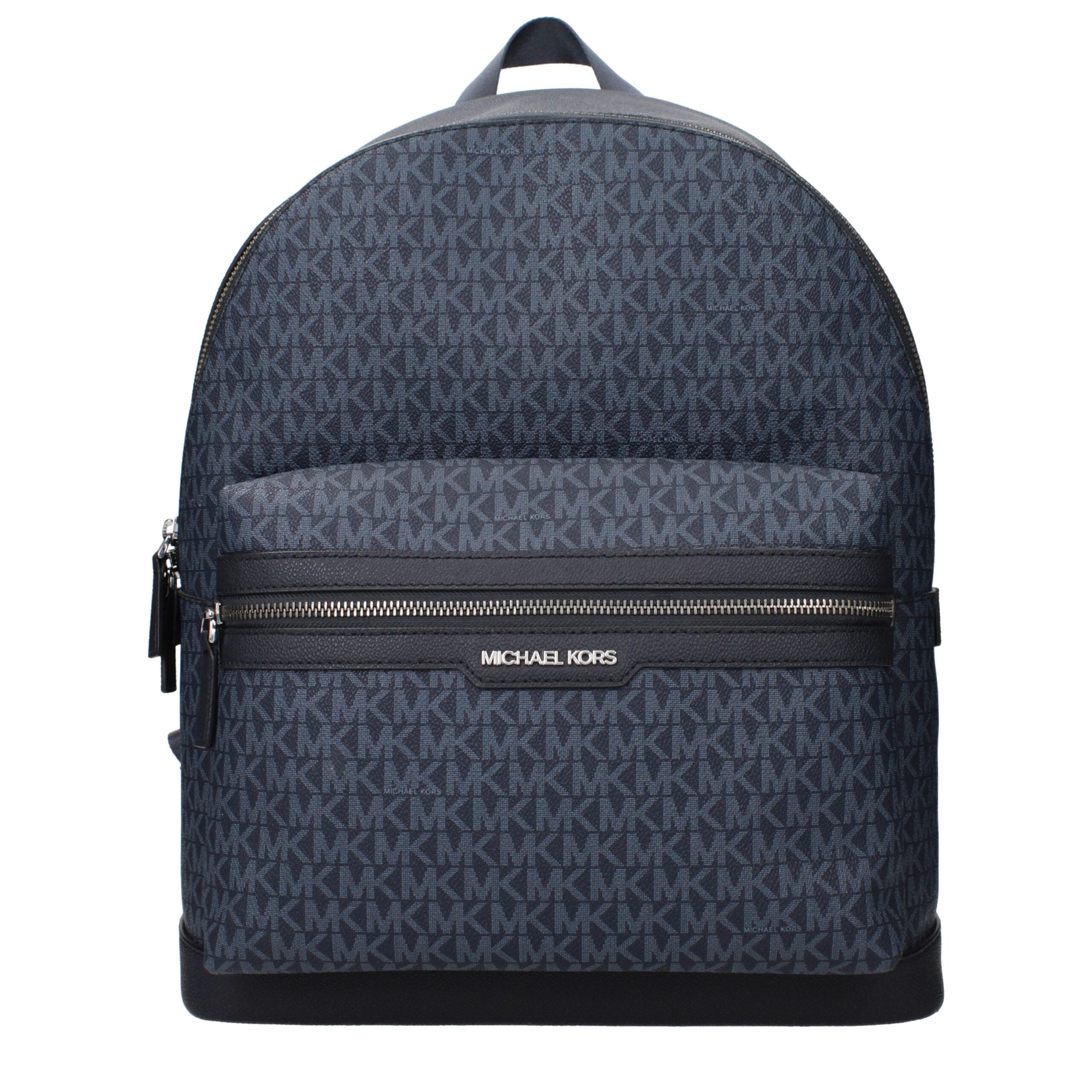 Michael Kors Blue Fabric Men's Backpack