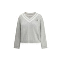Brunello Cucinelli White Cotton Women's Sweatshirt