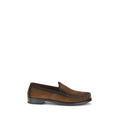 Prada Brown Leather Slip-On Women's Loafers