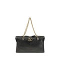 Valentino Garavani Black Lamb Ovis Aries Aries Shoulder Men's Bag